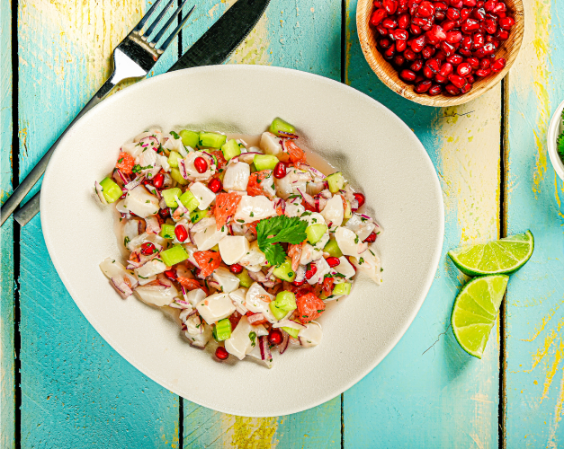 Recette de ceviche de Saint-Jacques