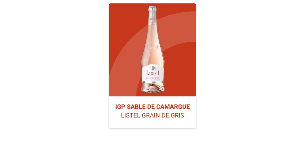 IGP Sable de Camargue Listel Grain de Gris