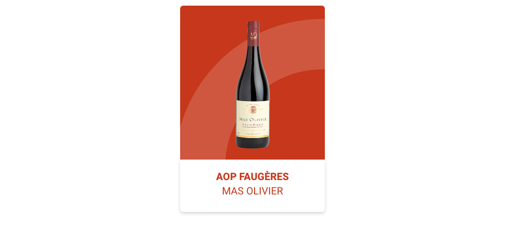 AOP Faugères Mas Olivier