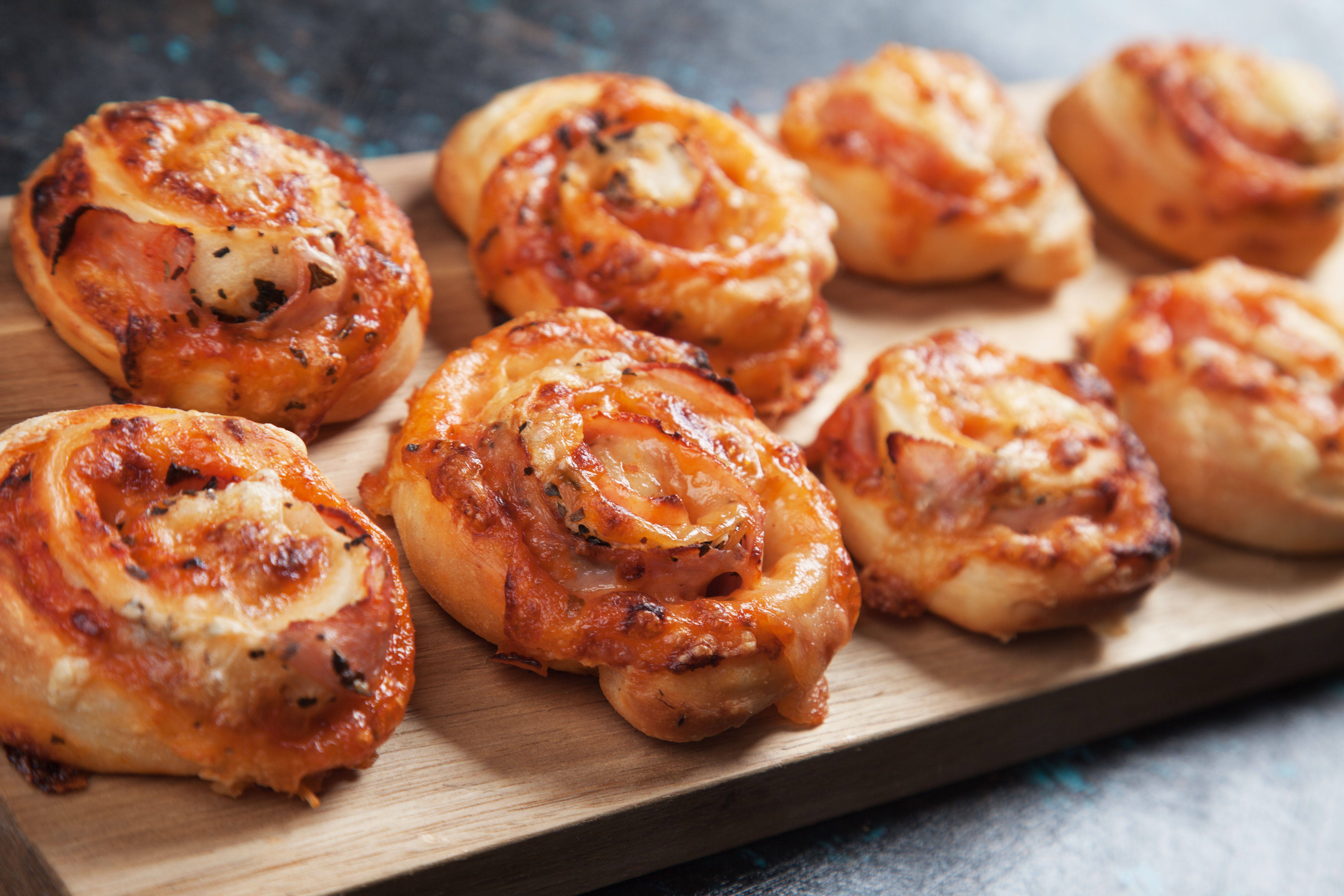 Pizza Rolls au jambon de Bayonne