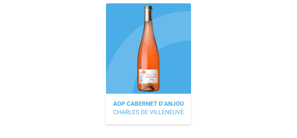 AOP Cabernet d'Anjou Charles de Villeneuve