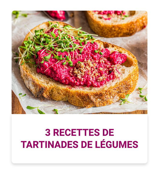 Tartinades de légumes