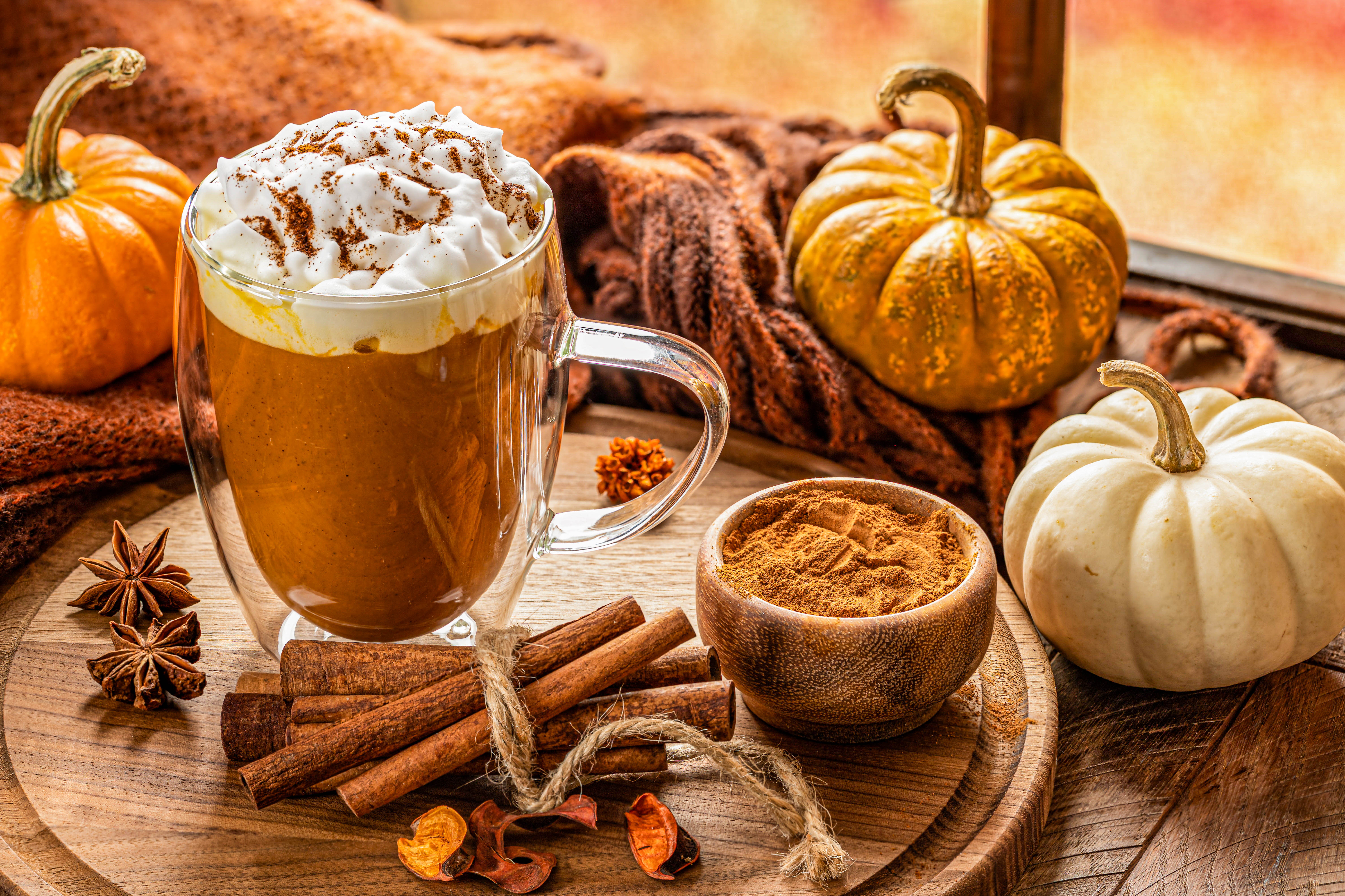 Pumpkin spice latte au potimarron