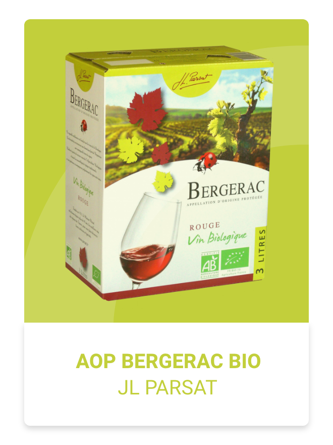 AOP Bergerac BIO JL Parsat Rouge