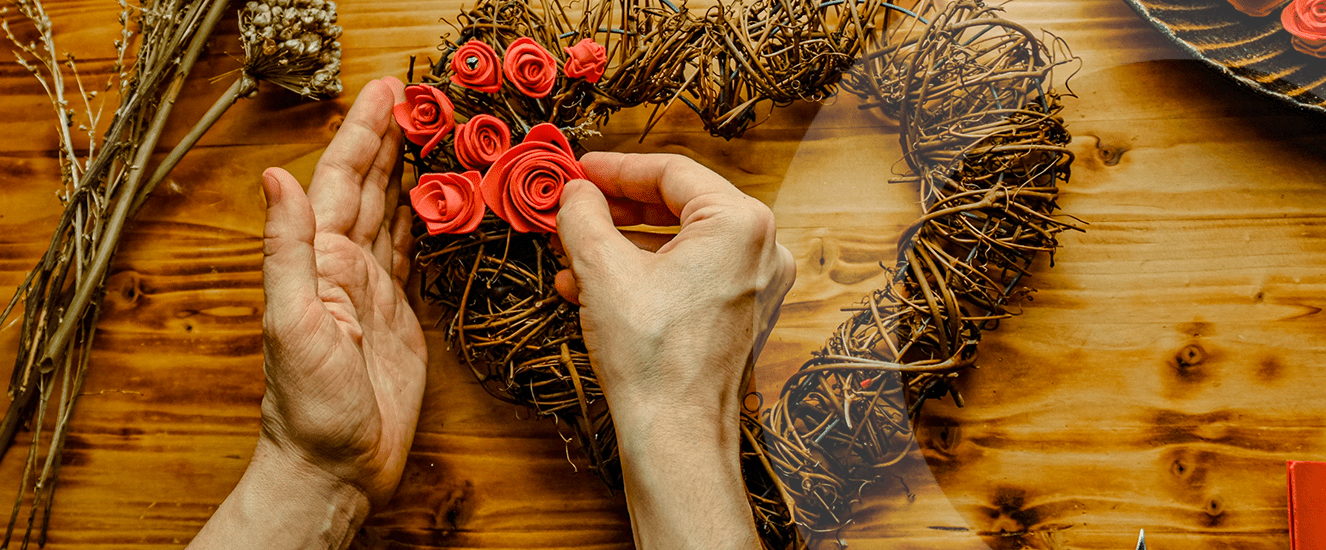 Illustration de l'astuce « 3 idées déco pour la Saint-Valentin » (visuel 1)