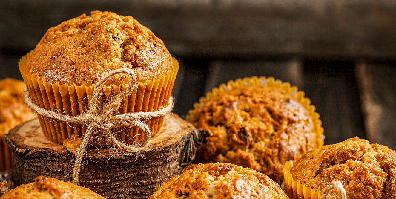 Illustration de l'astuce « Un goûter de saison avec les muffins à la patate douce »