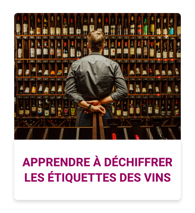 Comment déchiffrer les étiquettes des bouteilles de vins ?