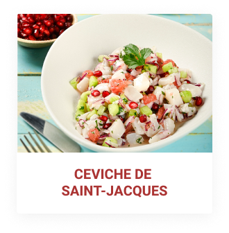 Ceviche de Saint-Jacques