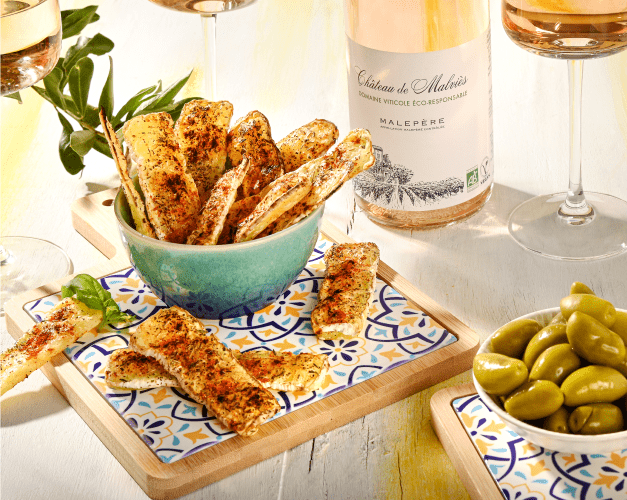 Illustration de l'article « Chips de camembert à l’apéritif »