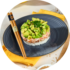 Tartare de saumon