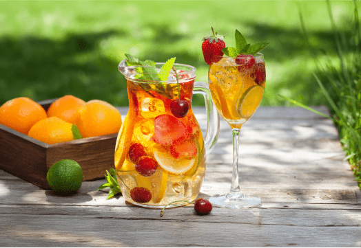 Illustration de l'article « Votre sangria blanche maison »
