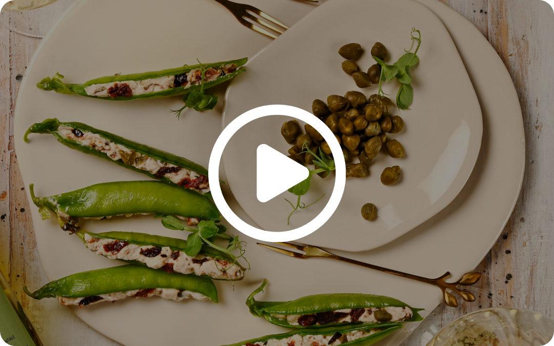 Recette de cosses de petits pois en vidéo