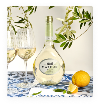 Vin blanc du Portugal Mateus