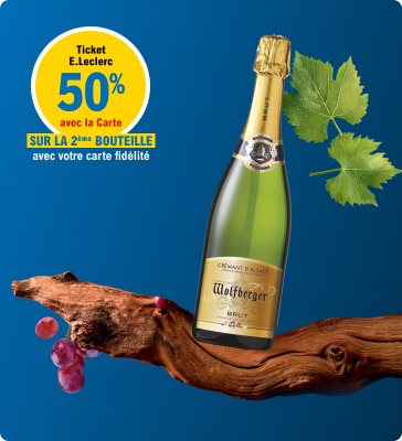Offre pour la Foire aux vins - vins mousseux