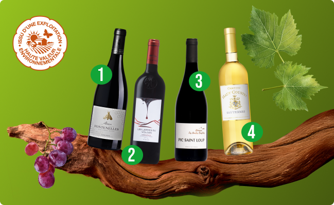 Sélection vins HVE