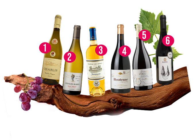 6 vins à gagner