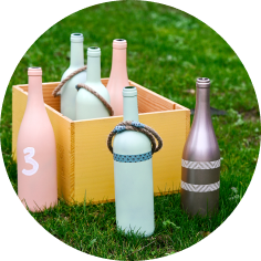 Jeu de lancer d'anneaux