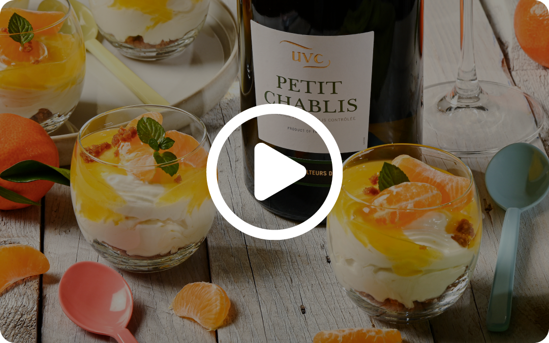 La recette de verrines aux clémentines en vidéo