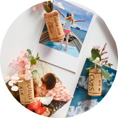 Aimants en bouchons de liège