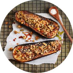 Aubergine au miso