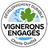 Pastille Label Vignerons engagés Charte Qualité du Développement Durable
