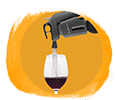 Utilisation du Coravin Timeless Three+ : étape 1