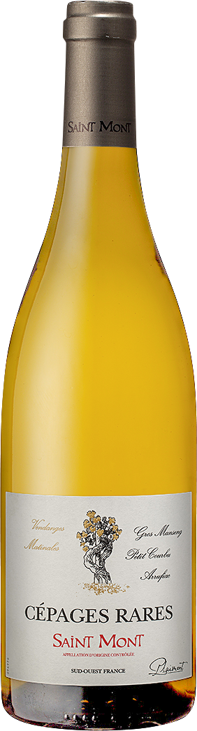 Bouteille de AOP(1) Vin Blanc sec Saint-Mont Cépages Rares