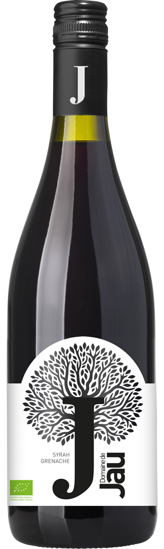 Bouteille de IGP(2) Vin Rouge Côtes Catalanes Bio Domaine de Jau "Syrah Grenache"