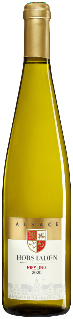 Bouteille de AOP(1) Vin Blanc sec Alsace Riesling Horstaden