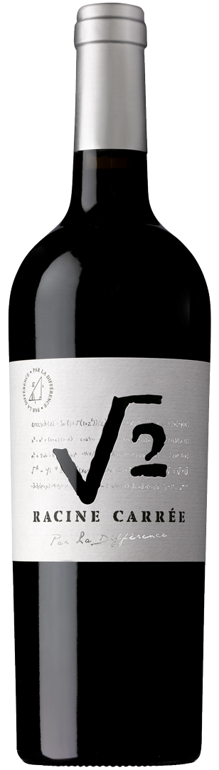 Bouteille de AOP(1) Vin Rouge Côtes du Roussillon Villages Bio Racine Carrée