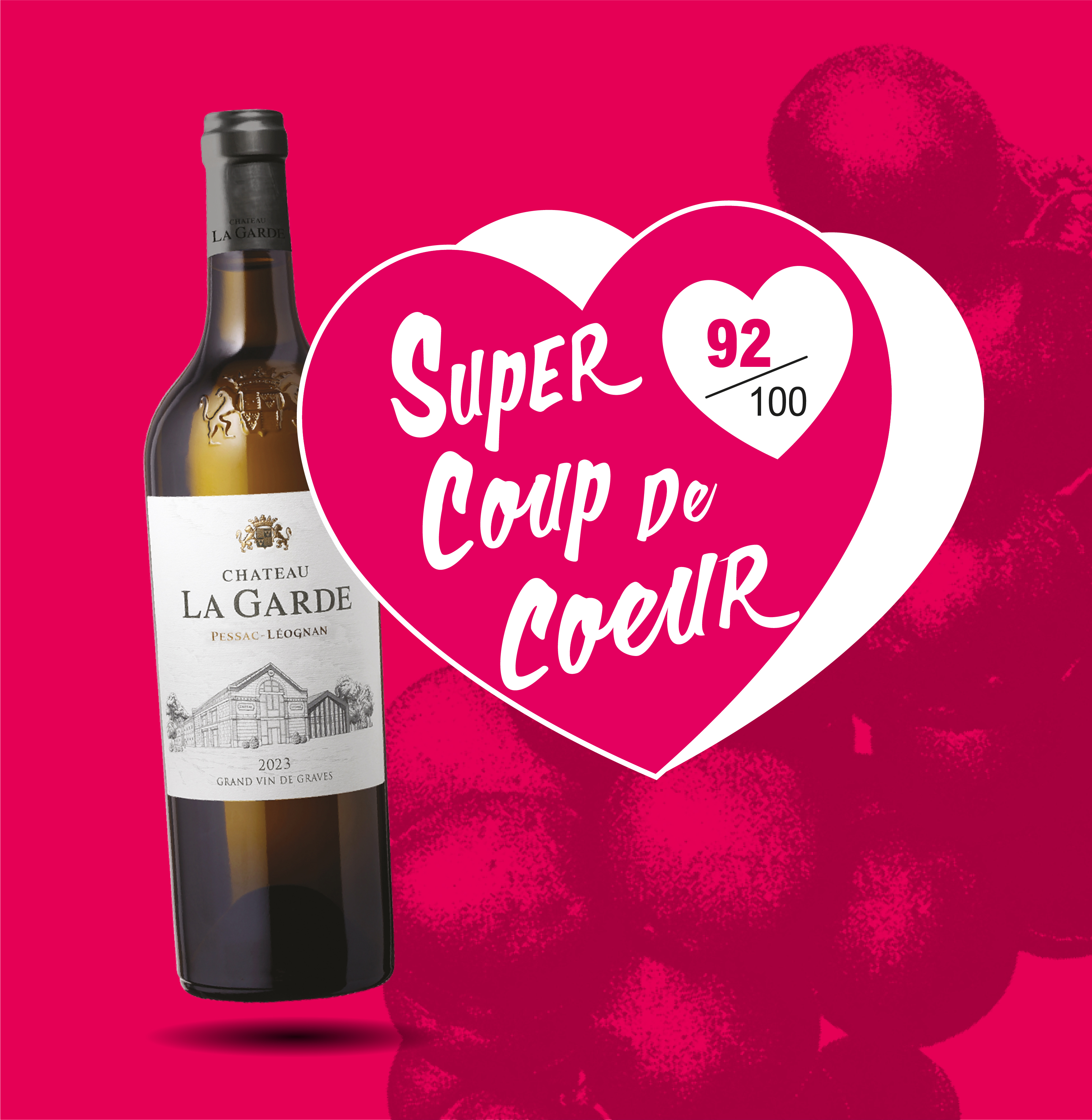 AOP(1) Vin Blanc sec Pessac-Léognan Château La Garde