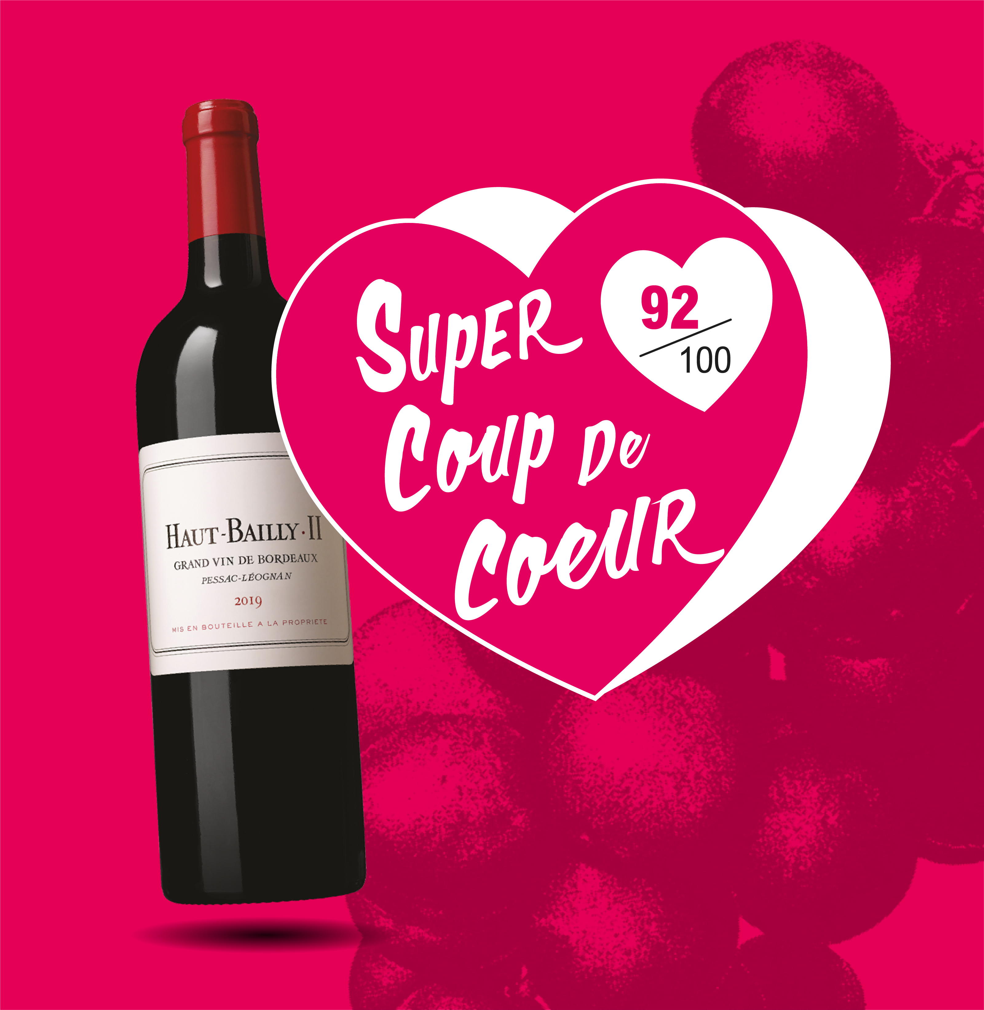 AOP(1) Vin Rouge Pessac-Léognan Haut-Bailly II