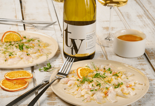 Illustration de l'article « Recette de saison : carpaccio de bar à l’orange »