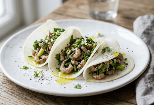 Illustration de l'article « Les tacos de printemps au navet »