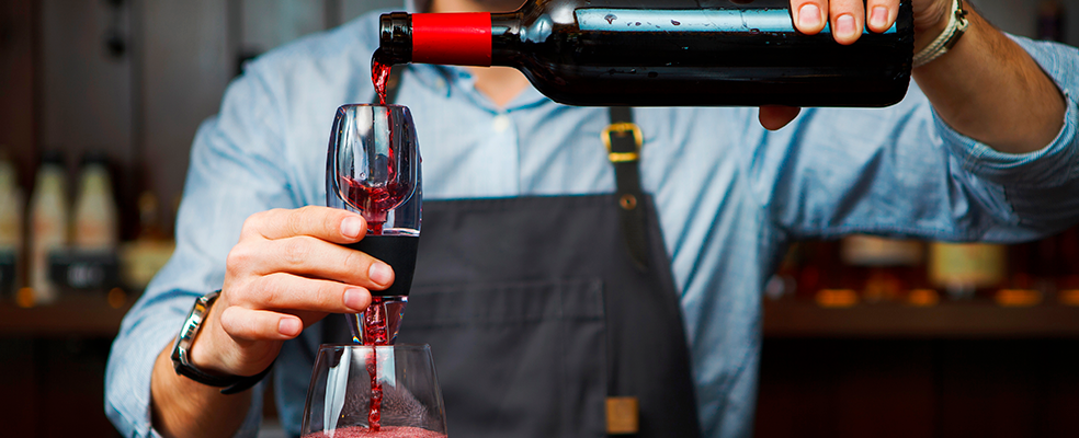 Décanteur aérateur de vin cadeau