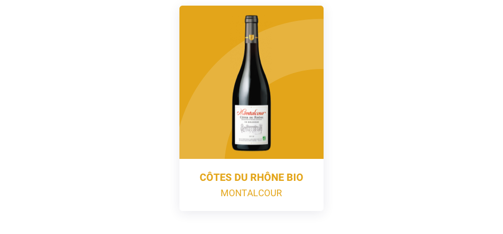 Côtes du Rhône Montalcour