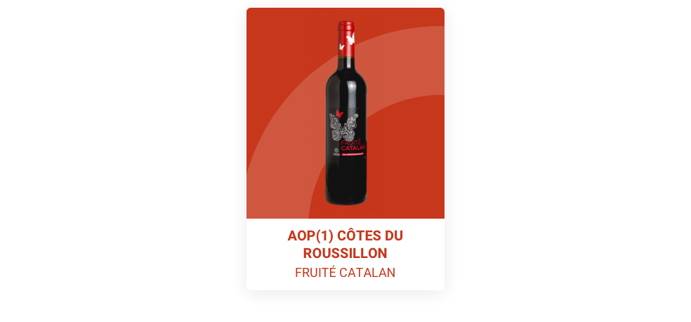 AOP Côtes du Roussillon Fruité Catalan Rouge