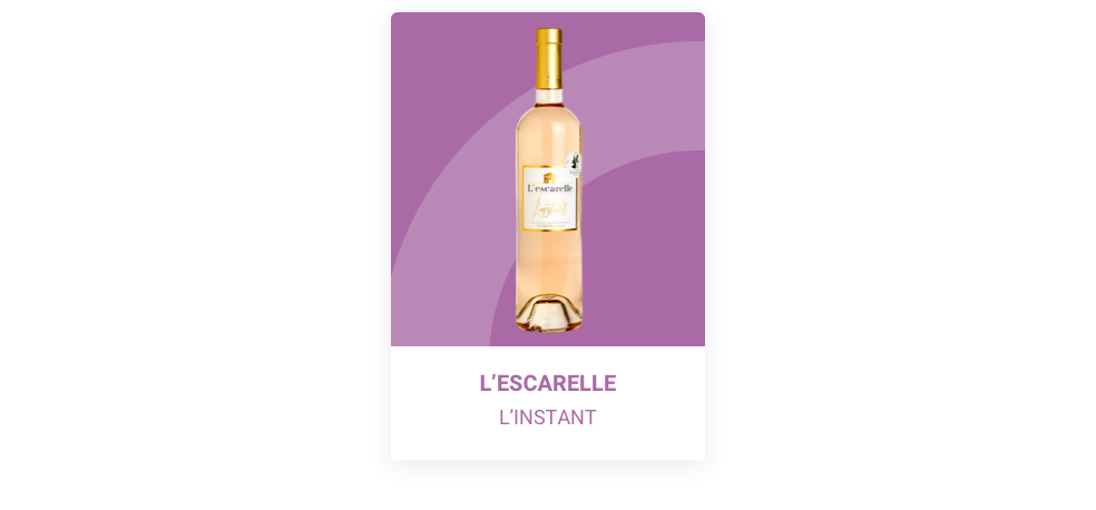 L'Escarelle L'instant Rosé