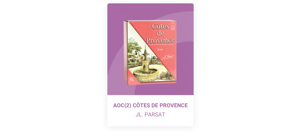 AOC Côtes de Provence