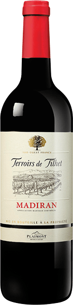 Bouteille de vin rouge AOP Madiran « Terroirs De Tilhet », millésime 2023/2024 — vignoble Sud-ouest
