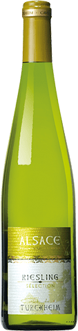Bouteille de vin blanc — AOP(1) VIN BLANC RIESLING SÉLECTION TURCKHEIM