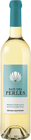 Bouteille de vin blanc — IGP(2) VIN BLANC MÉDITERRANÉE BAIE DES PERLES