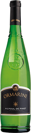 Bouteille de vin blanc — AOP(1) VIN BLANC PICPOUL DE PINET ORMARINE