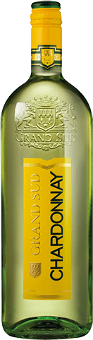 Bouteille de vin blanc — IGP(2) VIN BLANC PAYS D’OC CHARDONNAY GRAND SUD