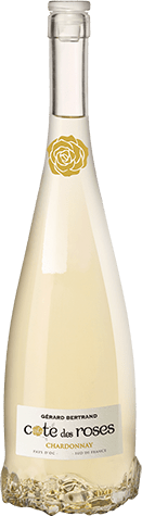 Bouteille de vin blanc — IGP(2) VIN BLANC PAYS D’OC CHARDONNAY CÔTE DES ROSES GÉRARD BERTRAND