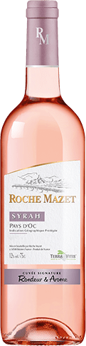 Bouteille de vin rose — IGP(2) VIN ROSÉ PAYS D’OC SYRAH ROCHE MAZET