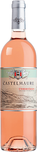 Bouteille de vin rose — AOC(3) VIN ROSÉ CORBIÈRES CASTELMAURE