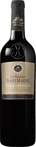 Bouteille de vin rouge — AOP(1) VIN ROUGE SAINT-CHINIAN LES GRANGES SAINT-MARTIN