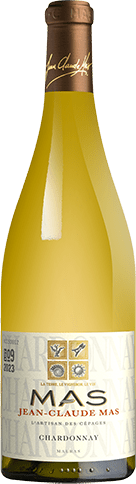 Bouteille de vin blanc — IGP(2) VIN BLANC PAYS D’OC CHARDONNAY JEAN-CLAUDE MAS