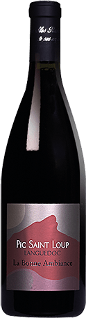Bouteille de vin rouge — AOP(1) VIN ROUGE PIC SAINT-LOUP LA BONNE AMBIANCE